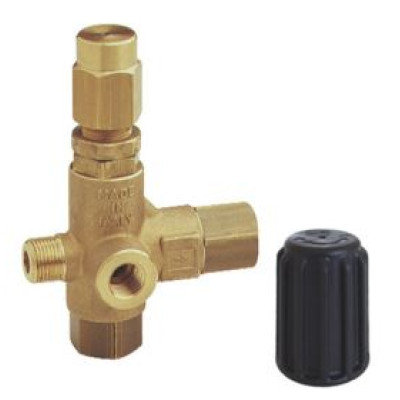 Регулировочный клапан VB 7; вход 3/8"ш, выход 3/8"г; Bypass 3/8"г. 30 л/мин 250 бар