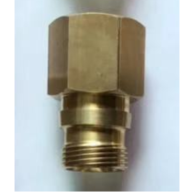 Адаптер EASY LOCK 22 ш. 22*1,5 г. аналог 4.111-030, латунь №2