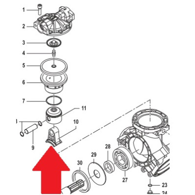 Шатун насоса IDS1201/1401 (KIT:1х3)