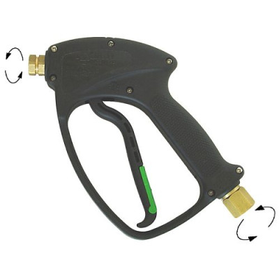 Курок распылительный с дренажом на низком давлении RL 37  + 2 пов.фит. SW6 вход 3/8 г; выход 1/4"г.