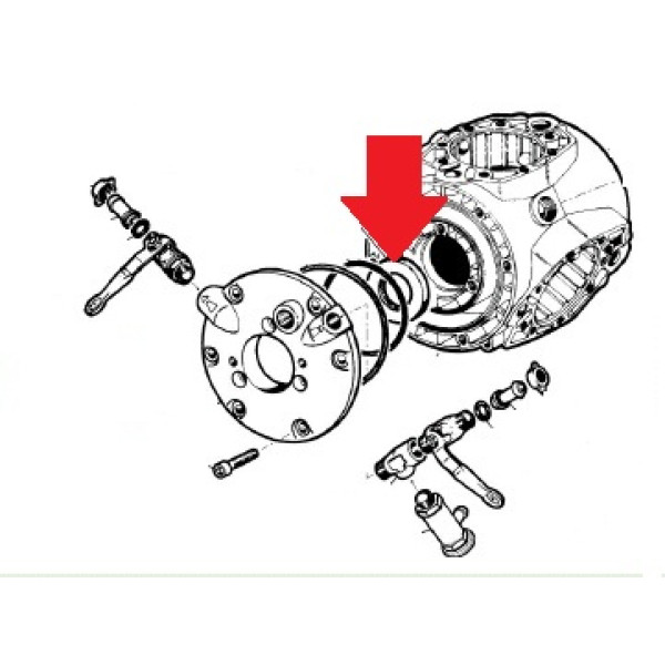 Сальник 40х80х10 насоса APS101,121,141,166