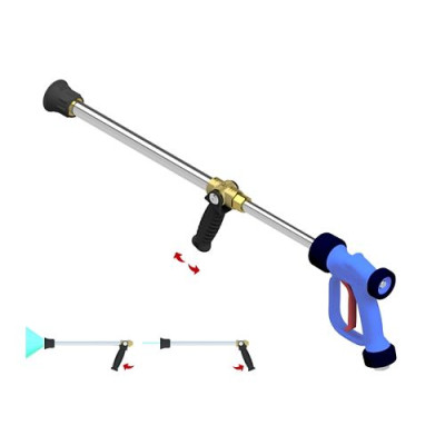 Размывочный пистолет RB 65 + копье GV 10, 100 л/мин; 24 бар; 60град; вход 1/2"г.