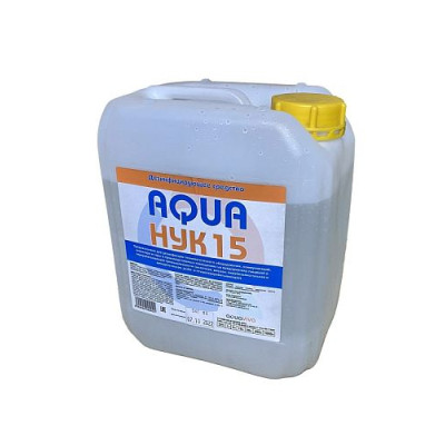 Моюще-дезинфицирующее средство на основе надуксусной кислоты Aqua НУК 15 5 кг.