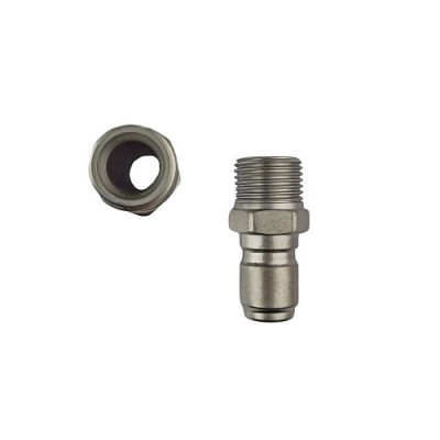 Ниппель ARS 178 высокого давления 1/2"ш, 250 бар (нерж). 26.2520.40