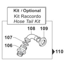 Фитинг насоса YA 130/150 