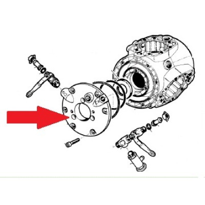 Крышка насоса APS145 Артикул: 1009016700
