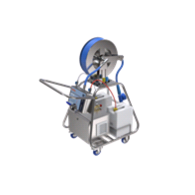 Мобильный пенный пост MPP-1A/20/CB с компрессором и катушкой