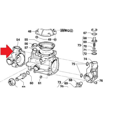 Крышка DX насоса MC