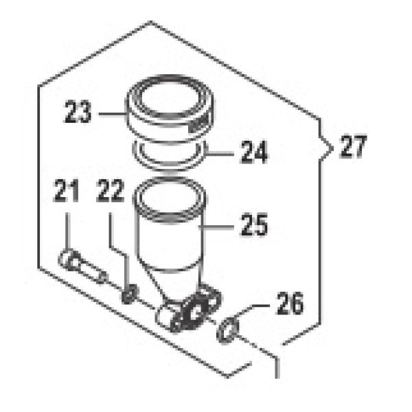 Бачок уровня масла в сборе APS51/61/71
