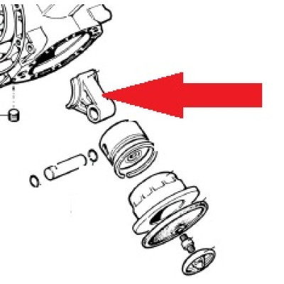 Шатун насоса APS145 (KIT:1х4)