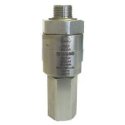 Поворотное устройство прямое (нерж);SW600 -660 бар- шарнир,  3/8"г.-3/8"ш.