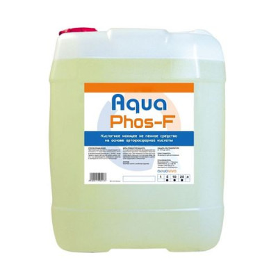 Кислотное моющее пенное средство на основе ортофосфорной кислоты Aqua Phos-F 10 л 
