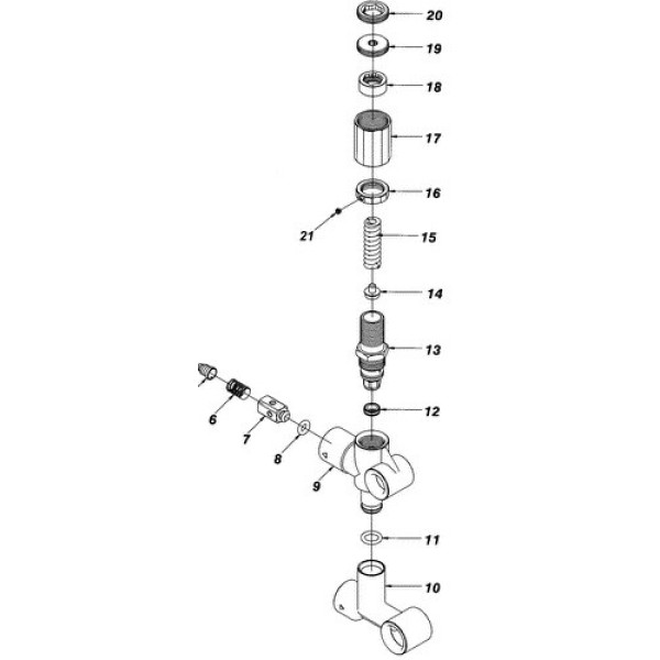 Ремкомплект регулятора давления MV 625 АВД Royal Press, Mistral Jet Ремкомплект регулятора давления MV 625 АВД Royal Press, Mistral Jet