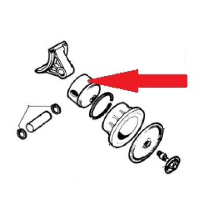Поршень Ø70 насоса APS/IDS