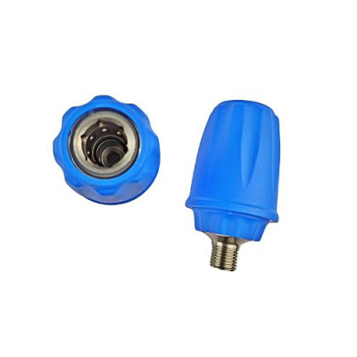 Байонет "KW" ARS 25 высокого давления 350 бар; синий (нерж.); 1/4"ш.  