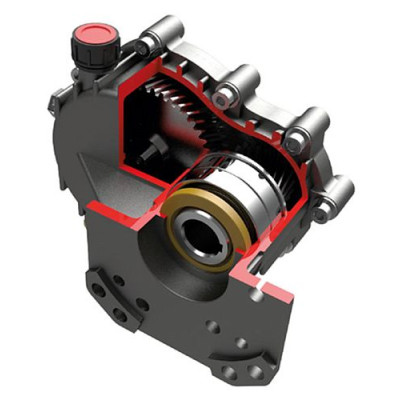 Редуктор RGB 35 вал двигателя 28.6 мм 1"1/8, вал насоса 30 мм  