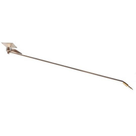 Консоль прямая наклонная поворотная (360*) 2м. нерж. (зерк.) вход 1/4 г.(сбоку, сверху) выход 1/4 ш. PN20001414S