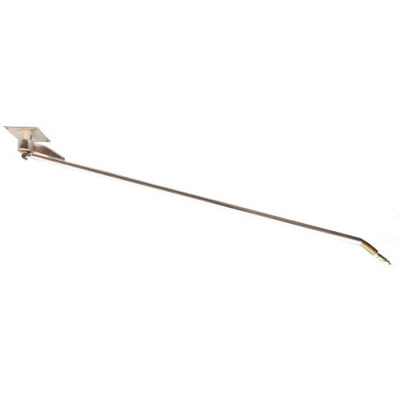 Консоль прямая наклонная поворотная (360*) 2м. нерж. (зерк.) вход 1/4 г.(сбоку, сверху) выход 1/4 ш. PN20001414S