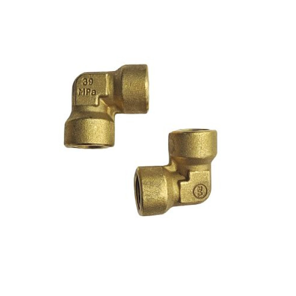 Переходник угловой 90 град. гайка 3/8"; гайка 3/8" 