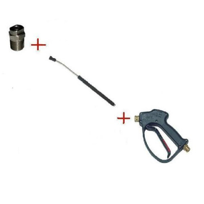 Распылительный пистолет в сборе с форсункой курок RL 26 М22х1,5ш  600 мм. (Прямой)