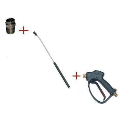 Распылительный пистолет в сборе с форсункой курок RL 26 М22х1,5ш  900 мм.(Изогнутый)