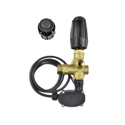 Регулировочный клапан VRT3-P; вход 3/8"г, выход 3/8"г; By-pass 3/8"г, с микропереключателем