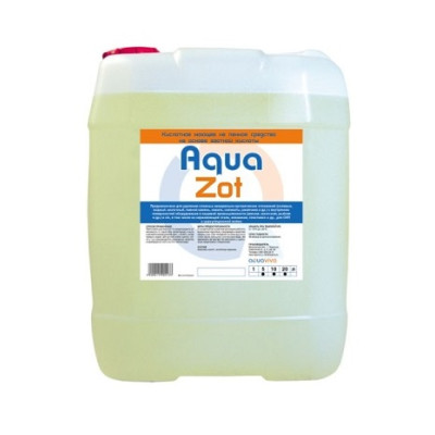 Кислотное моющее не пенное средство на основе азотной кислоты Aqua Zot 5л