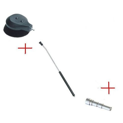 Щетка вращающаяся в сборе 700мм; вход  байонет "KW" ARS 25.