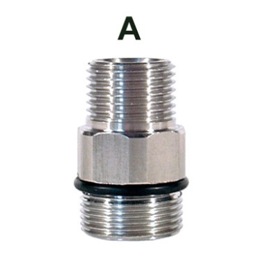 Быстроразъемное соединение тип "А"  AR9 3/8"ш. М24х1,5 ш. палец Ø15мм 600 бар