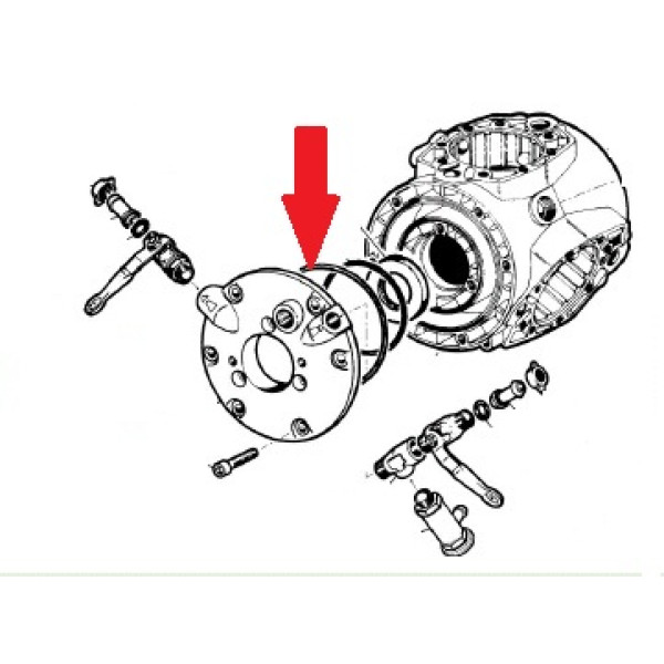Кольцо 2,62х164,77 насоса APS101/121 - APS145