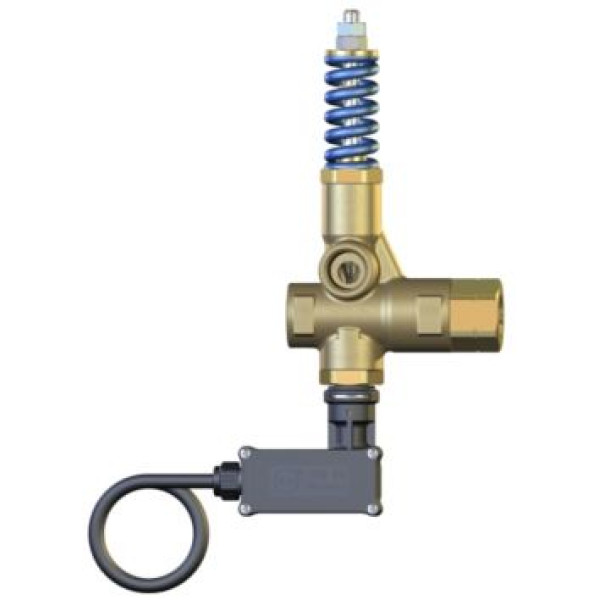 Регулировочный клапан VB85 Rv/310 вход 1/2"г, выход 1/2"г. 80 л/мин 310 бар с микропереключателем