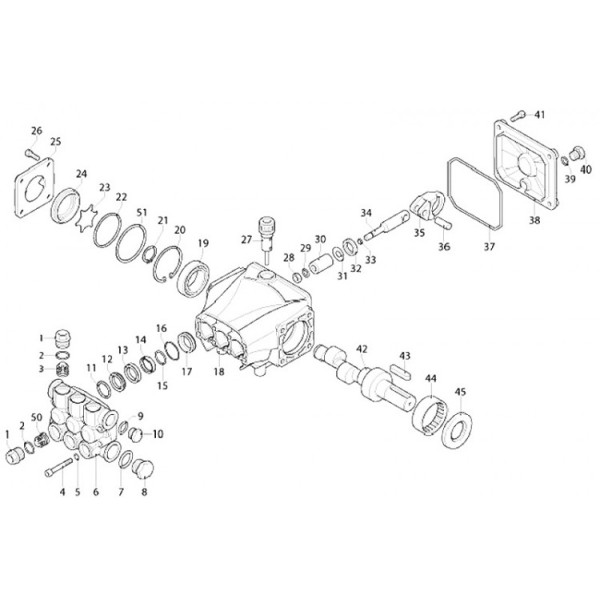 Диск опорный керамического поршня для ML CMP 2840, MLC-C 1813
