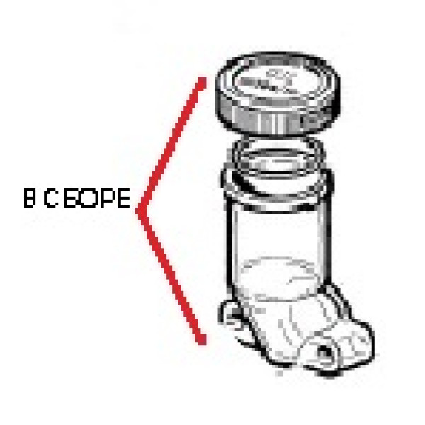 Бачок для масла насоса в сборе BP105 - BP125