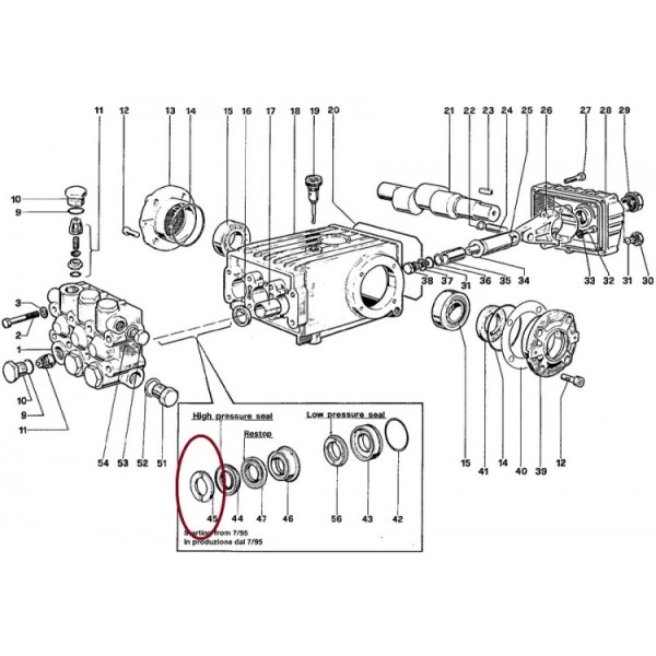 Опорное кольцо уплотнения для WS151 Royal Press арт. PVVR00985 Опорное кольцо уплотнения для WS151 Royal Press арт. PVVR00985