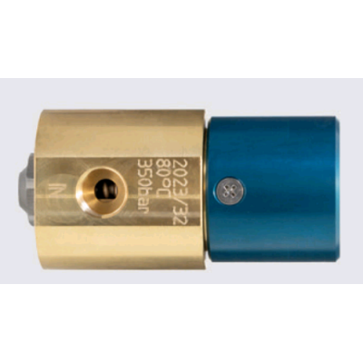 Пневматический 2/2 – ходовой вентиль ST-550 нерж. сталь, 3/8 г.3/8 г. воздух 1/4 г.,350 бар.