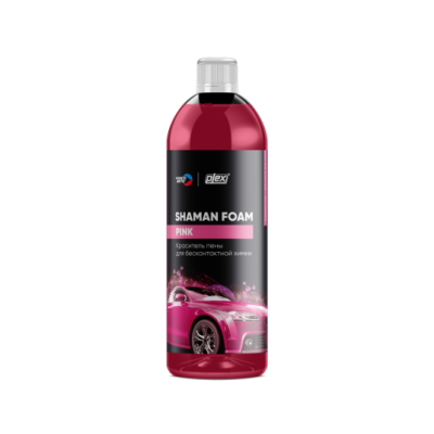 Plex Shaman Foam краситель пены для бесконтактной химии (розовый) 1 л