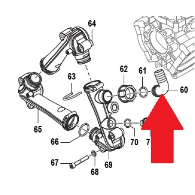Фитинг 1" угловой 90°; выход ёлочка 25 мм. насоса BP110