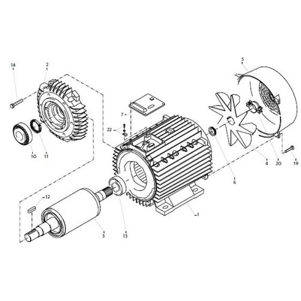 Запчасти для АВД  Kranzle подшипник роликовый конический для Kranzle