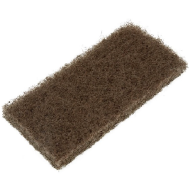 Пад абразивный коричневый 25х12см UCTEM-PLAS 