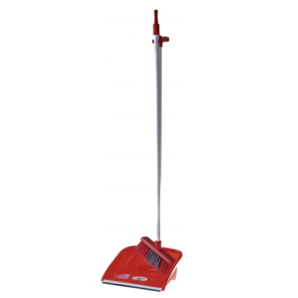 Совок с мягкой щеткой для пола 95см UCTEM-PLAS AF200