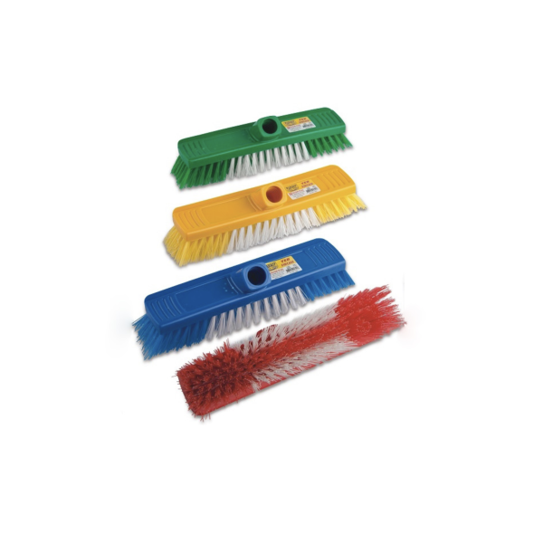 Щетка жесткая для пола с жестким ворсом 25 см UCTEM-PLAS YF341