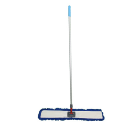 Швабра для сухой уборки (алюминиевая рукоятка 140см + держатель-рама 60см + моп акриловй 60см) K007