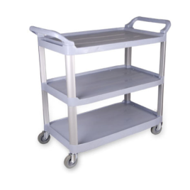 Сервисная тележка с тремя полками 84,5x43x95см NewMade H0401