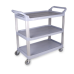 Сервисная тележка на колесах с тремя полками 128x50x96см NewMade H0404