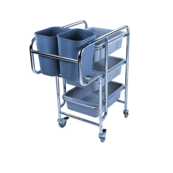 Многофункциональная уборочная тележка 80x45x93см NewMade H0471