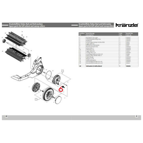 Шестерня для Colly 800