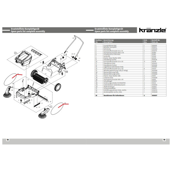 Ремень круглый для Colly 800