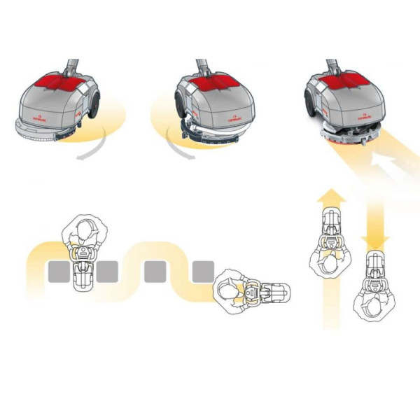 Аккумуляторная поломоечная машина Comac Vispa XS Аккумуляторная поломоечная машина Comac Vispa XS