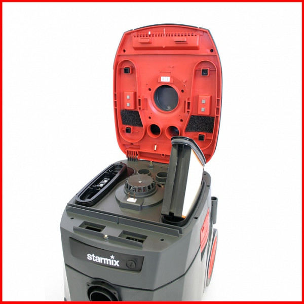 Промышленный пылесос для пыли класса М Starmix iPulse M - 1635 Safe Plus Промышленный пылесос для пыли класса М Starmix iPulse M - 1635 Safe Plus