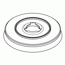 Стандартная дисковая щётка для Fiorentini Ecomini 430B